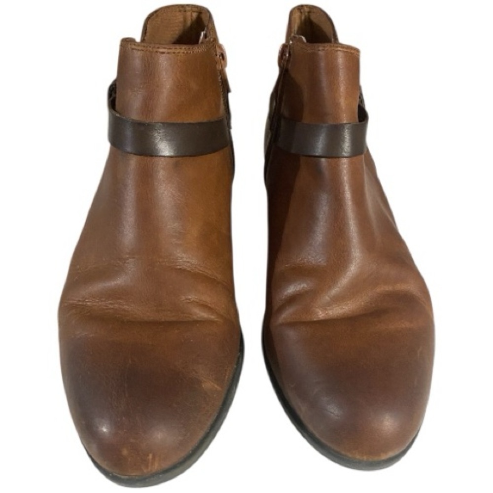 Clarks Leather Booties, Neutral,Sz 9, Sustainable, Timeless,Capsule wardrobe - Picture 5 of 15